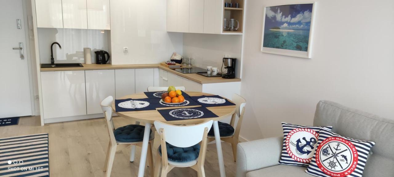 Apartament Morski - Olimpijska 2, Mielno 梅尔诺 外观 照片